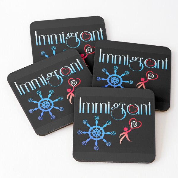 Item preview, Immigrant designed and sold by PVR VisualArtist  Pamela Vasquez Rodriguez.