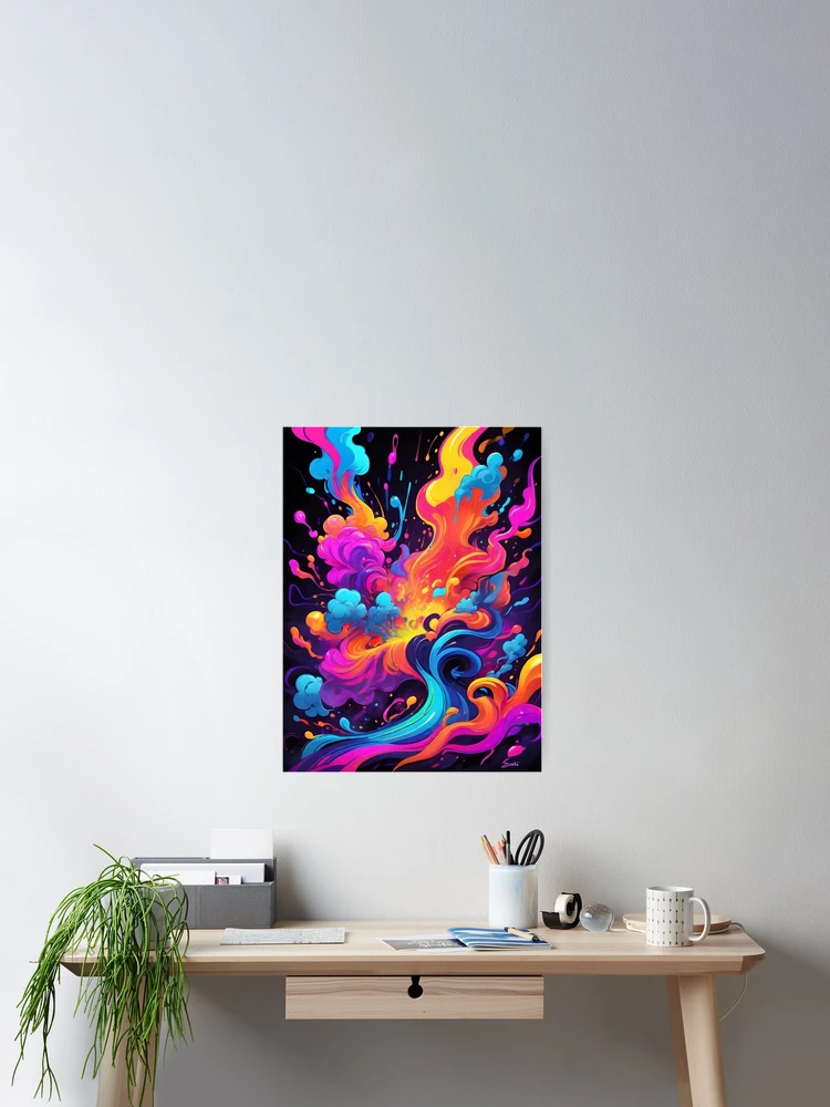 Thumbnail 2 of 3, Poster, Color Explode designed and sold by PIXEL31.