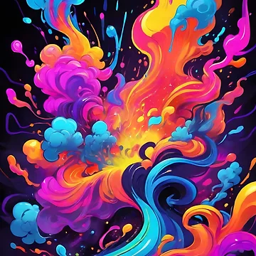 Artwork thumbnail, Color Explode by PIXEL31