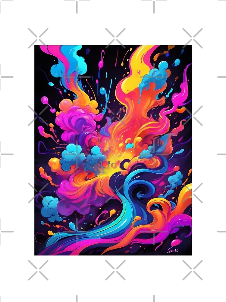 Thumbnail 3 of 3, Scarf, Color Explode designed and sold by PIXEL31.