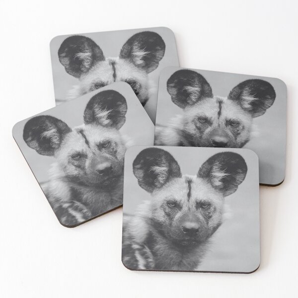 Item preview, Black And White African Wild Dog designed and sold by TheAnimalZ00.