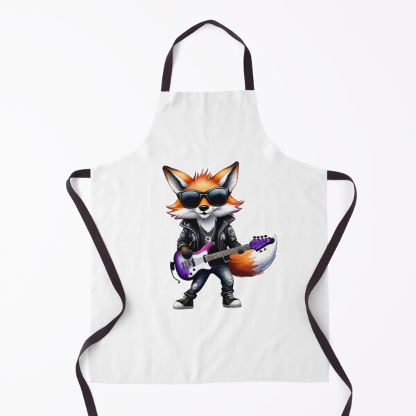 Item preview, Cute guitarist fox designed and sold by radio-shirts.
