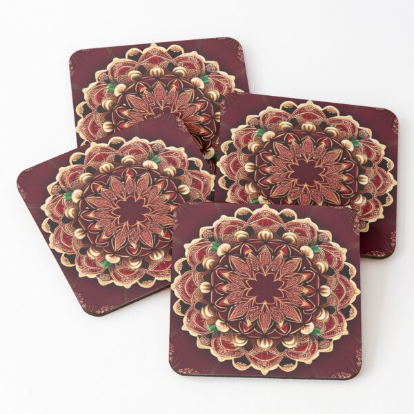 Item preview, Christmas ornament mandala pattern designed and sold by EasyPrints337.