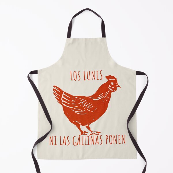 Item preview, Los lunes ni las gallinas ponen designed and sold by Ztudio.