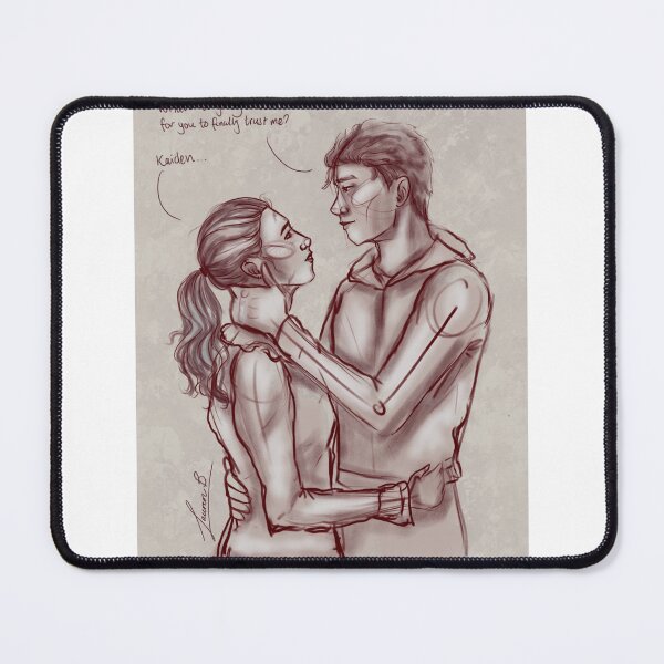 Item preview, The almost kiss designed and sold by lolly-loves-art.