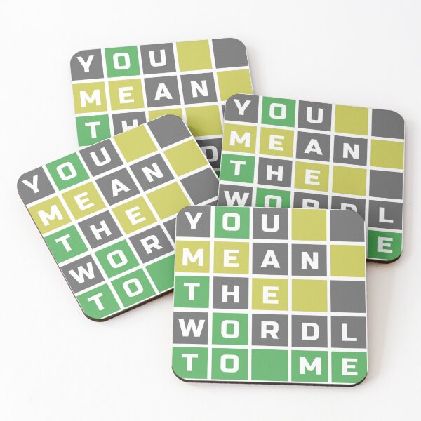 Item preview, Wordle You Mean the Wordl to me designed and sold by SamiJanelle.