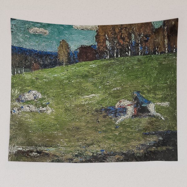 Item preview, Kandinsky | Blue Rider, 1903 designed and sold by BossyCatHome.