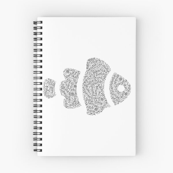 Item preview, Fish - Multilingual Word Cloud designed and sold by mr-k-store.
