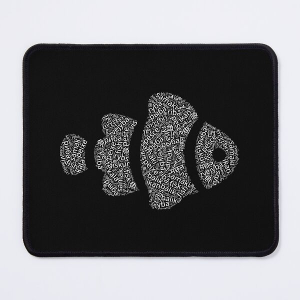 Item preview, Fish - Multilingual Word Cloud designed and sold by mr-k-store.