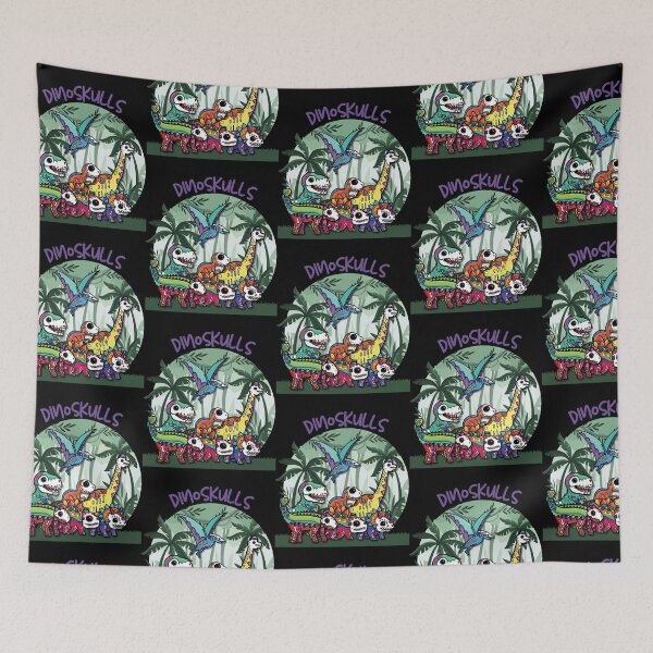 Item preview, Dinoskulls Sugar Skull dinosaus designed and sold by Fr0mtheMachine.