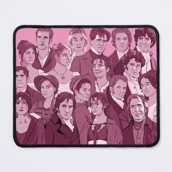 Item preview, Jane Austen Characters Group Photo designed and sold by janeaustenmeme.
