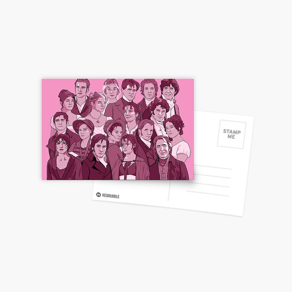 Item preview, Jane Austen Characters Group Photo designed and sold by janeaustenmeme.