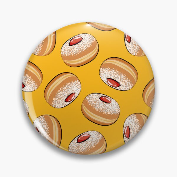 Item preview, sufganiyot donuts - yellow designed and sold by littlearrow.