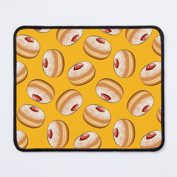 Item preview, sufganiyot donuts - yellow designed and sold by littlearrow.
