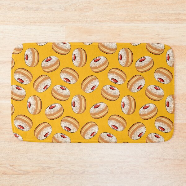 Item preview, sufganiyot donuts - yellow designed and sold by littlearrow.