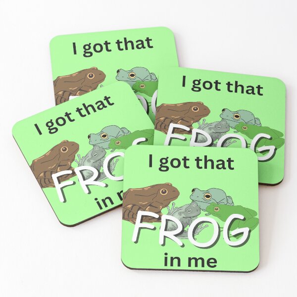 Item preview, I got that Frog in me designed and sold by Silly Goose Emporium.