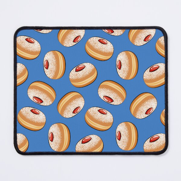 Item preview, sufganiyot donuts - blue designed and sold by littlearrow.