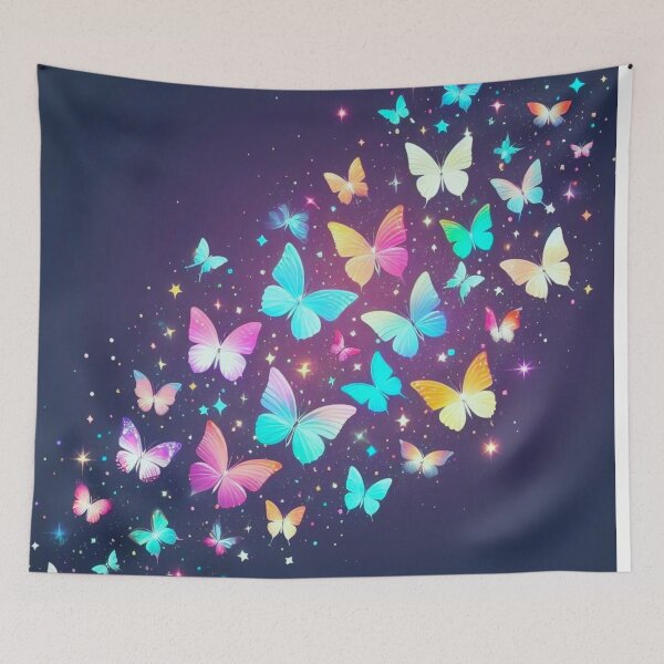 Item preview, Butterflies heading into space. designed and sold by growing-mom.