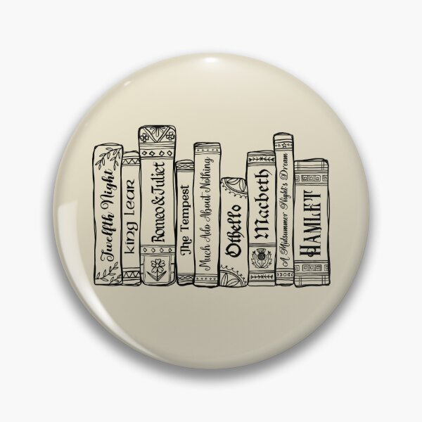 Item preview, Shakespeare Books No.2 designed and sold by LuckyJuniperCo.
