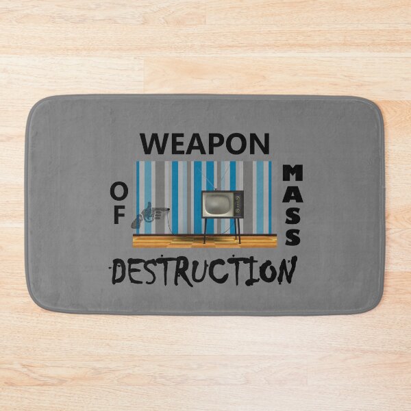 Item preview, TV is a Weapon of Mass Destruction - Rots, Destroys the Brain  designed and sold by Sabrina Dawkins.