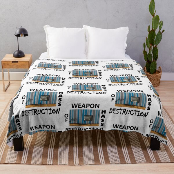 Item preview, TV is a Weapon of Mass Destruction - Rots, Destroys the Brain  designed and sold by Sabrina Dawkins.