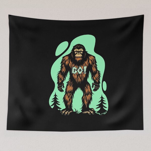 Item preview, Bigfoot Say GO! designed and sold by Swooncake Press.