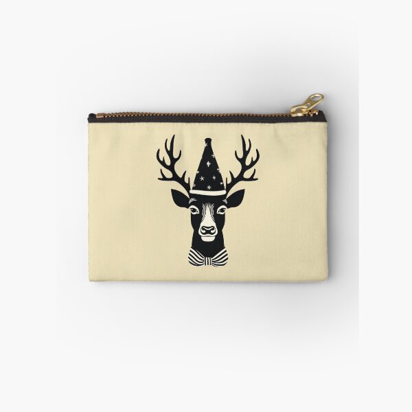 Item preview, Minimalist Black & White Vintage Christmas Rudolph  designed and sold by Daqomm.