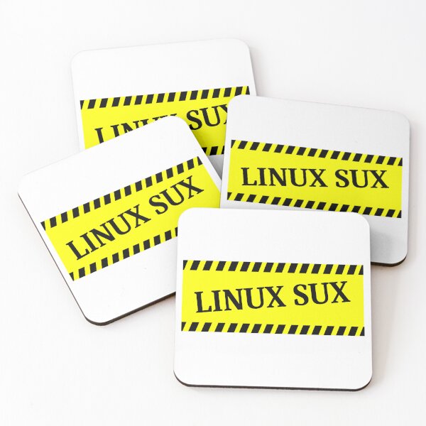 Item preview, Linux Sux Best selling Linux Sticker of All Times designed and sold by Bro Will Love This.