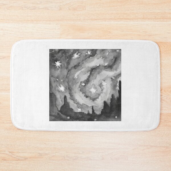 Item preview, Design The Starry Night Black White Watercolor designed and sold by IssaraStudio.