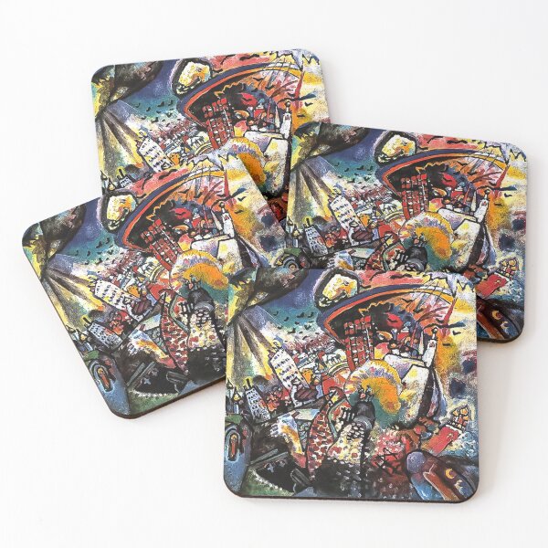 Item preview, Kandinsky | Moscow Red Square, 1916 designed and sold by BossyCatHome.