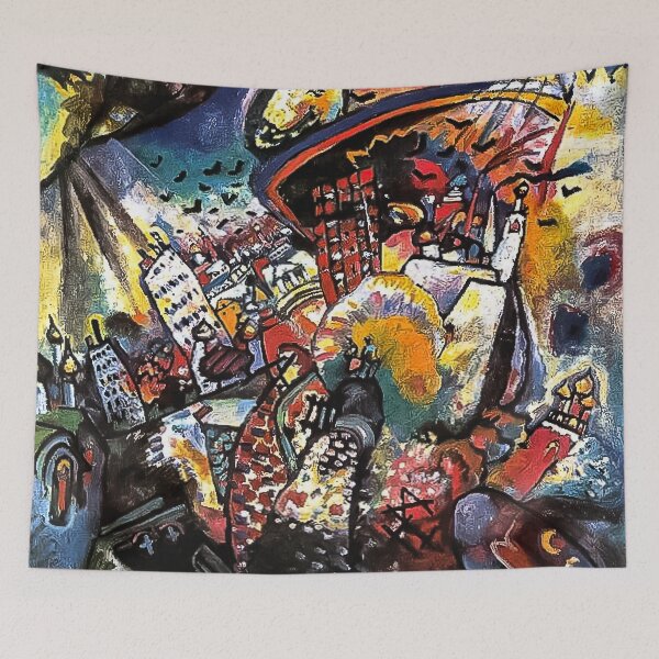 Item preview, Kandinsky | Moscow Red Square, 1916 designed and sold by BossyCatHome.