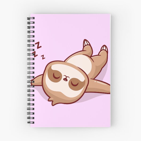 Item preview, Cute Sloth Sleeping Cartoon Vector Icon Illustration designed and sold by hjian8219.