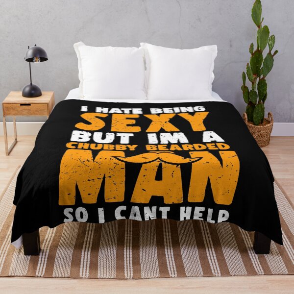 Item preview, I Hate Being Sexy But I'm A Chubby Bearded Man 2 designed and sold by ruinzahelva.