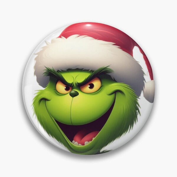 Item preview, The Grinch Smiling Having Fun and Ready for Christmas Day designed and sold by erkabees.