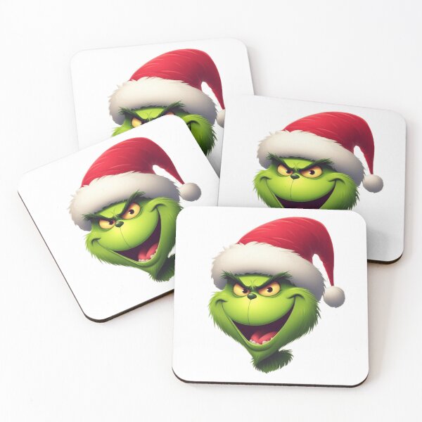 Item preview, The Grinch Smiling Having Fun and Ready for Christmas Day designed and sold by erkabees.