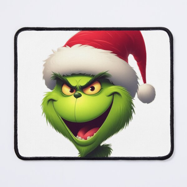 Item preview, The Grinch Smiling Having Fun and Ready for Christmas Day designed and sold by erkabees.