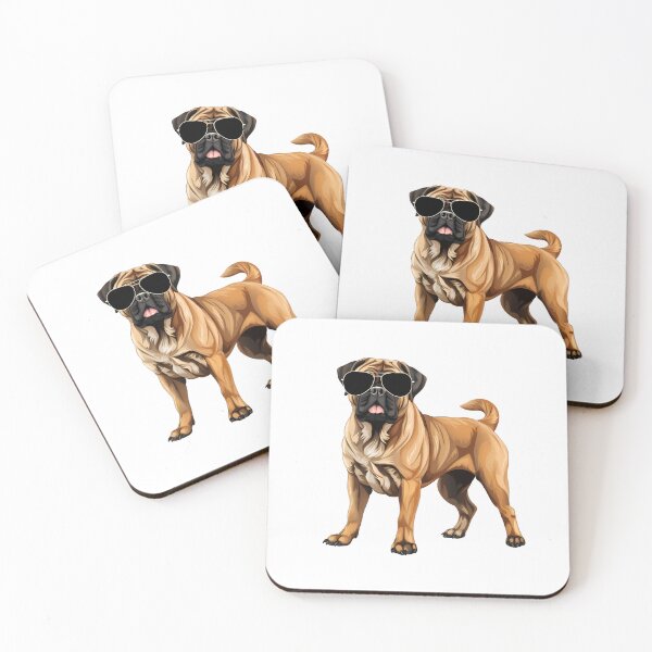 Item preview, Bullmastiff Wearing Sunglasses designed and sold by TheAnimalZ00.