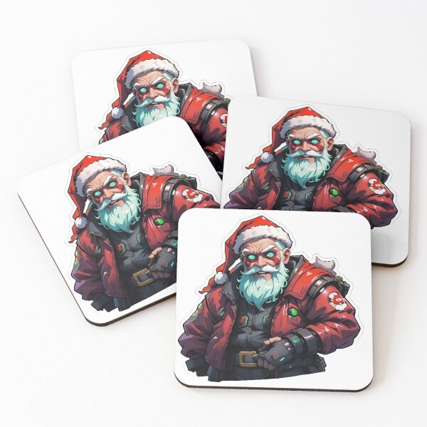 Item preview, Cyberpunk Santa designed and sold by NerdsPavilion.
