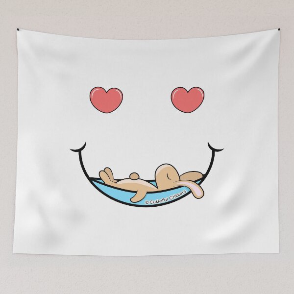Item preview, Smiley Hammock Bunny designed and sold by Cutieful Critters.