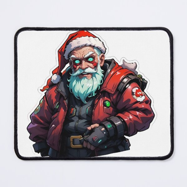 Item preview, Cyberpunk Santa designed and sold by NerdsPavilion.