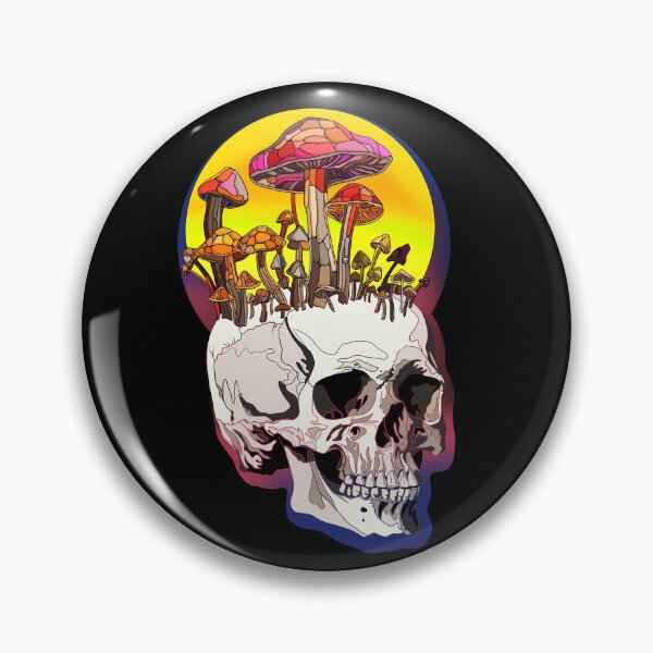 Item preview, Mushroom Skull designed and sold by DaveDanchuk.