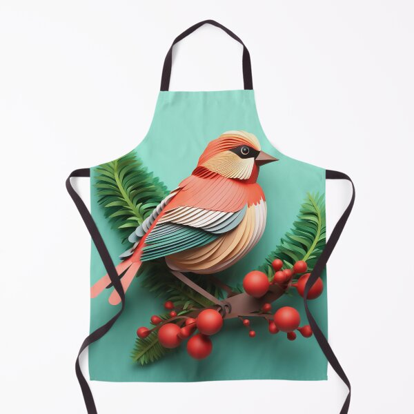 Item preview, Papercraft Christmas Red Bird designed and sold by LaartStudio.