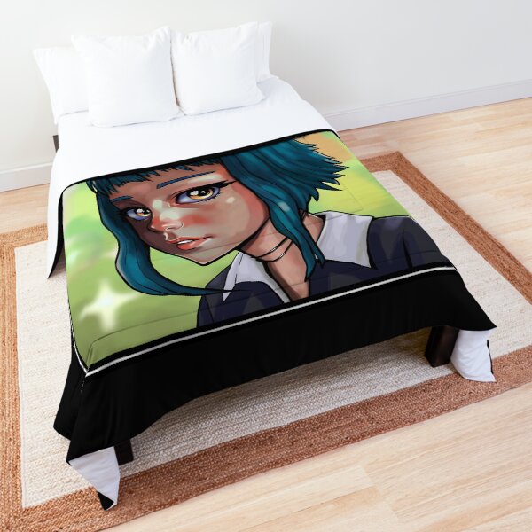 Ramona Flowers - Portrait Anime Version (background) Comforter