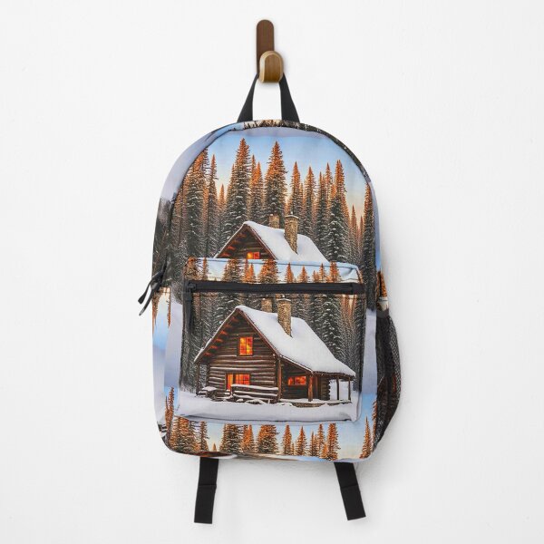 Item preview, Wintertime Cabin designed and sold by Earth Nature Creations.