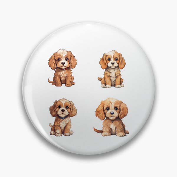 Item preview, Cute Cavapoo Puppies designed and sold by TheAnimalZ00.