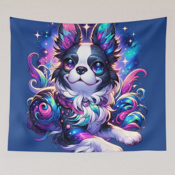 Item preview, Mystical Boston Terrier: A Cosmic Canine Adventure designed and sold by NotSoSpicy.