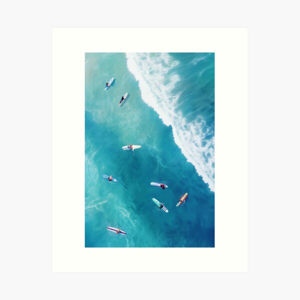 Item preview, Aerial Surfers designed and sold by SurfolioPrints.