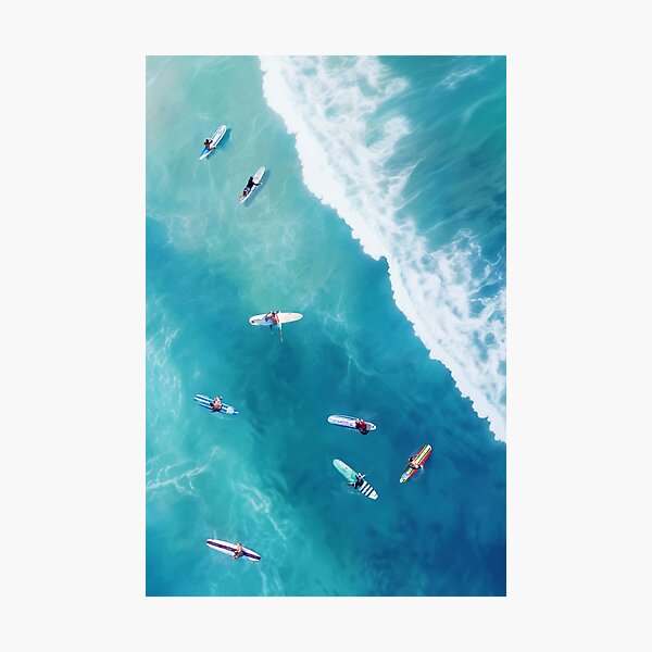 Item preview, Aerial Surfers designed and sold by SurfolioPrints.
