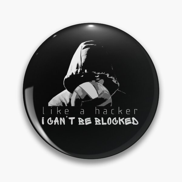 Item preview, Volleyball - like a hacker, I can't be blocked designed and sold by HammerPen.