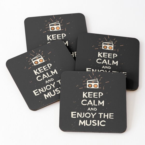 Item preview, Keep calm and enjoy the music designed and sold by MillenniumDrip.